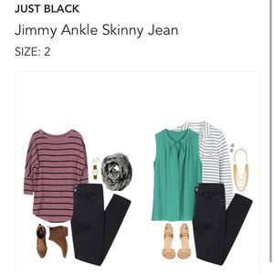 Just Black Jimmy Ankle Skinny Jean